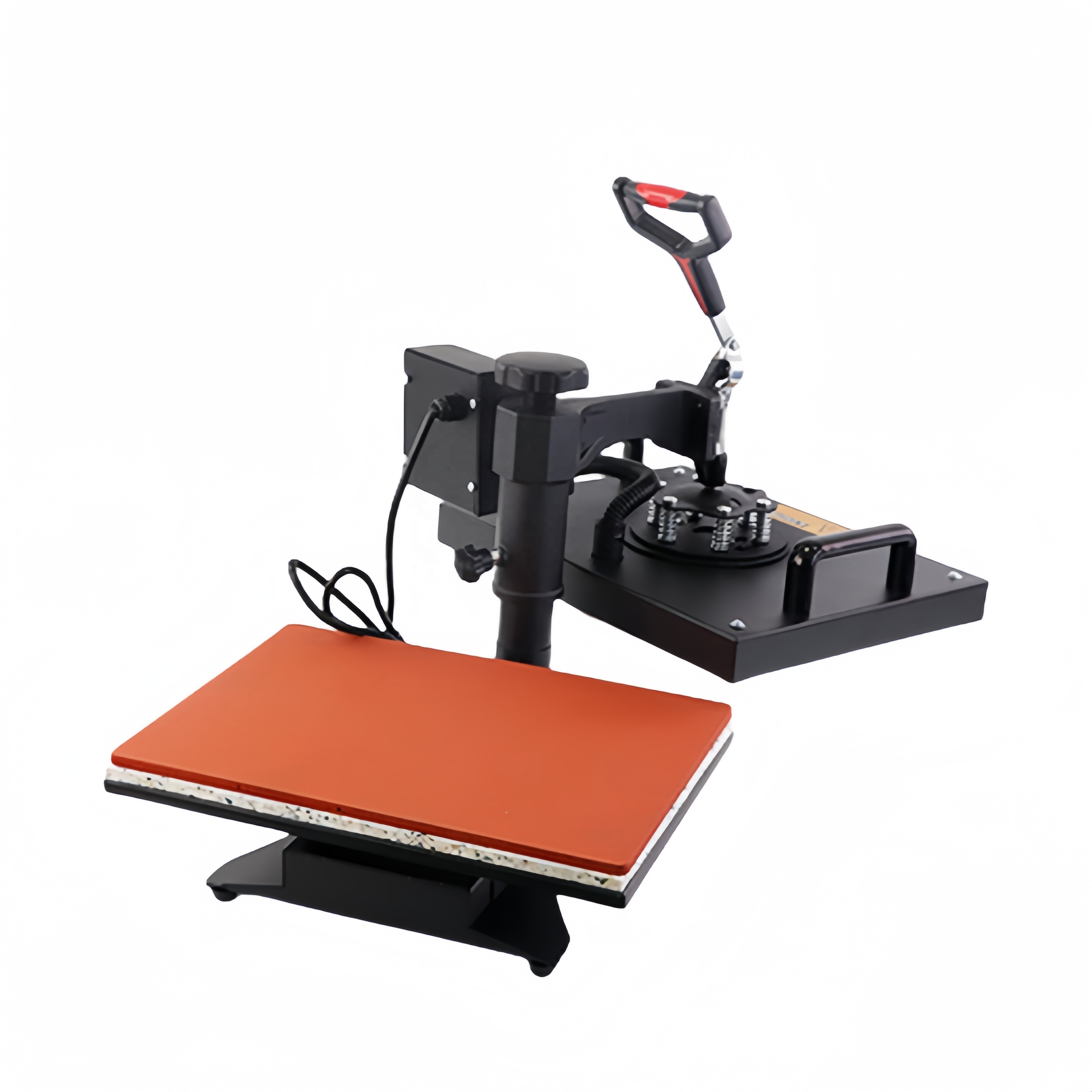 Hot-Selling 5-in-1 Multi-Function Heat Press Machine Semi-Automatic Solution for T-Shirts, Mugs, Hat