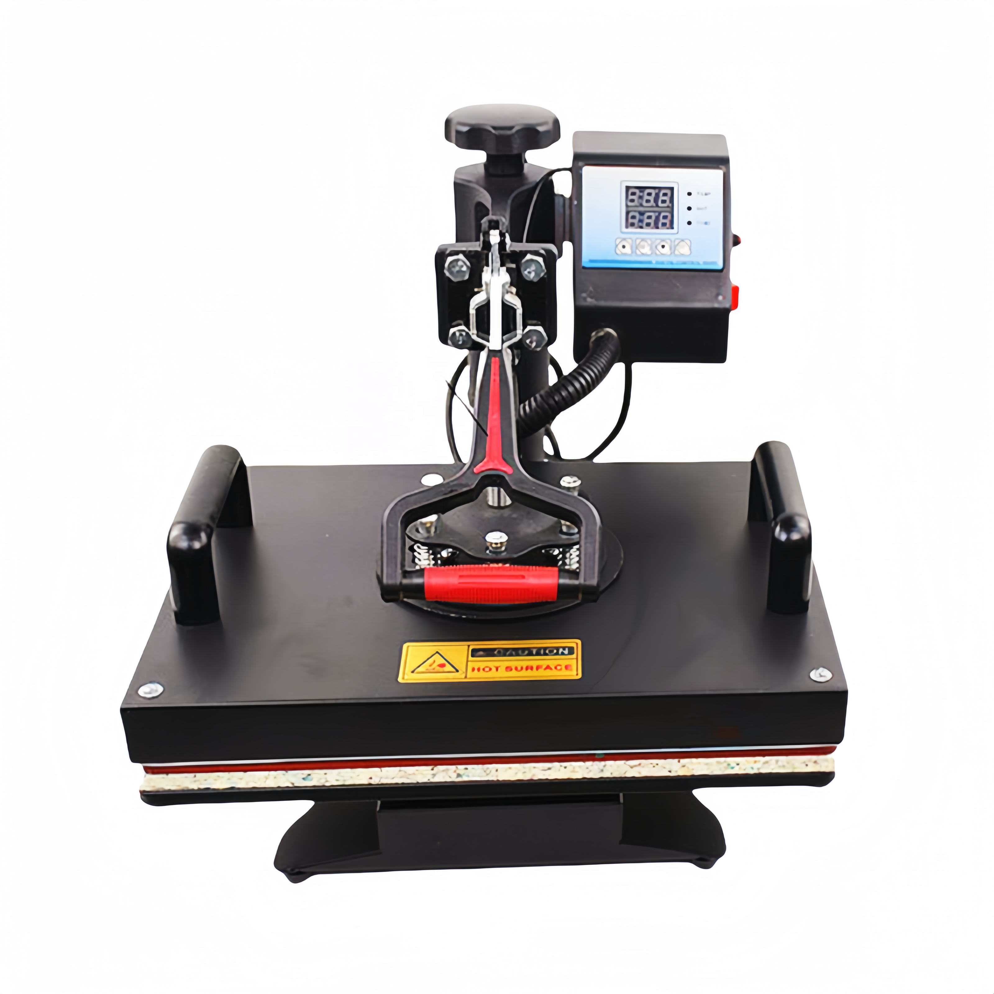 New 8-in-1 Heat Press Machine | Semi-Automatic Combo Heat-Sublimation Printer for T-Shirts, Mugs etc