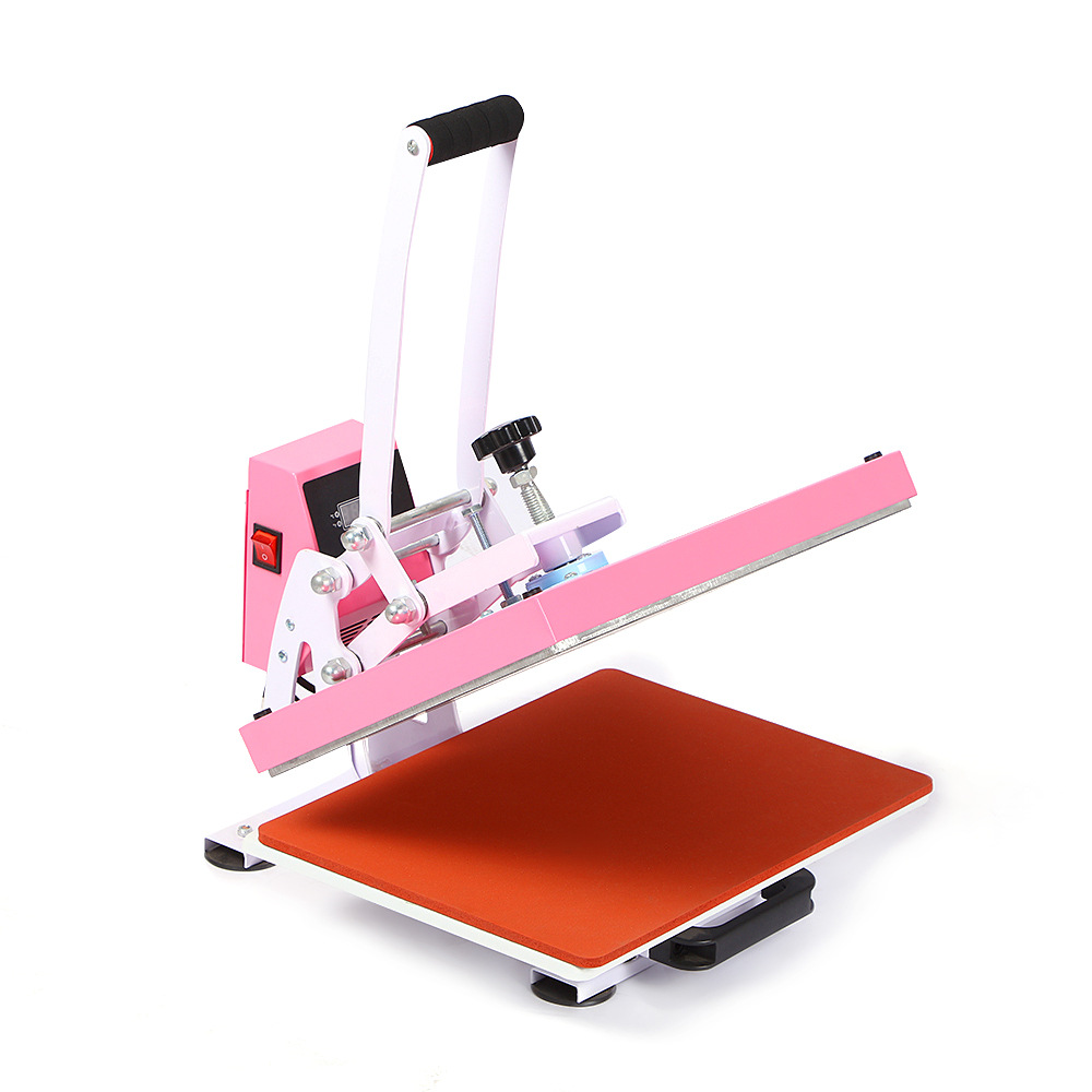 Stock 29x38CM High Pressure Heat Press Machine | Slide Rail DTF Heat Press for T-shirt & Garment Pri