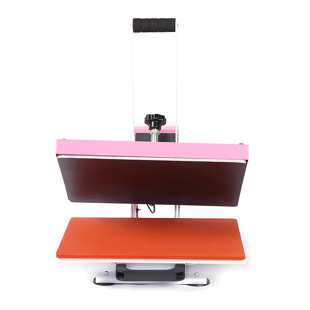 Stock 29x38CM High Pressure Heat Press Machine | Slide Rail DTF Heat Press for T-shirt & Garment Pri