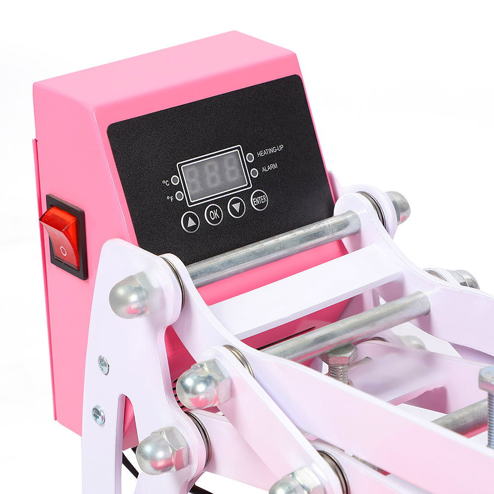 Stock 29x38CM High Pressure Heat Press Machine | Slide Rail DTF Heat Press for T-shirt & Garment Pri