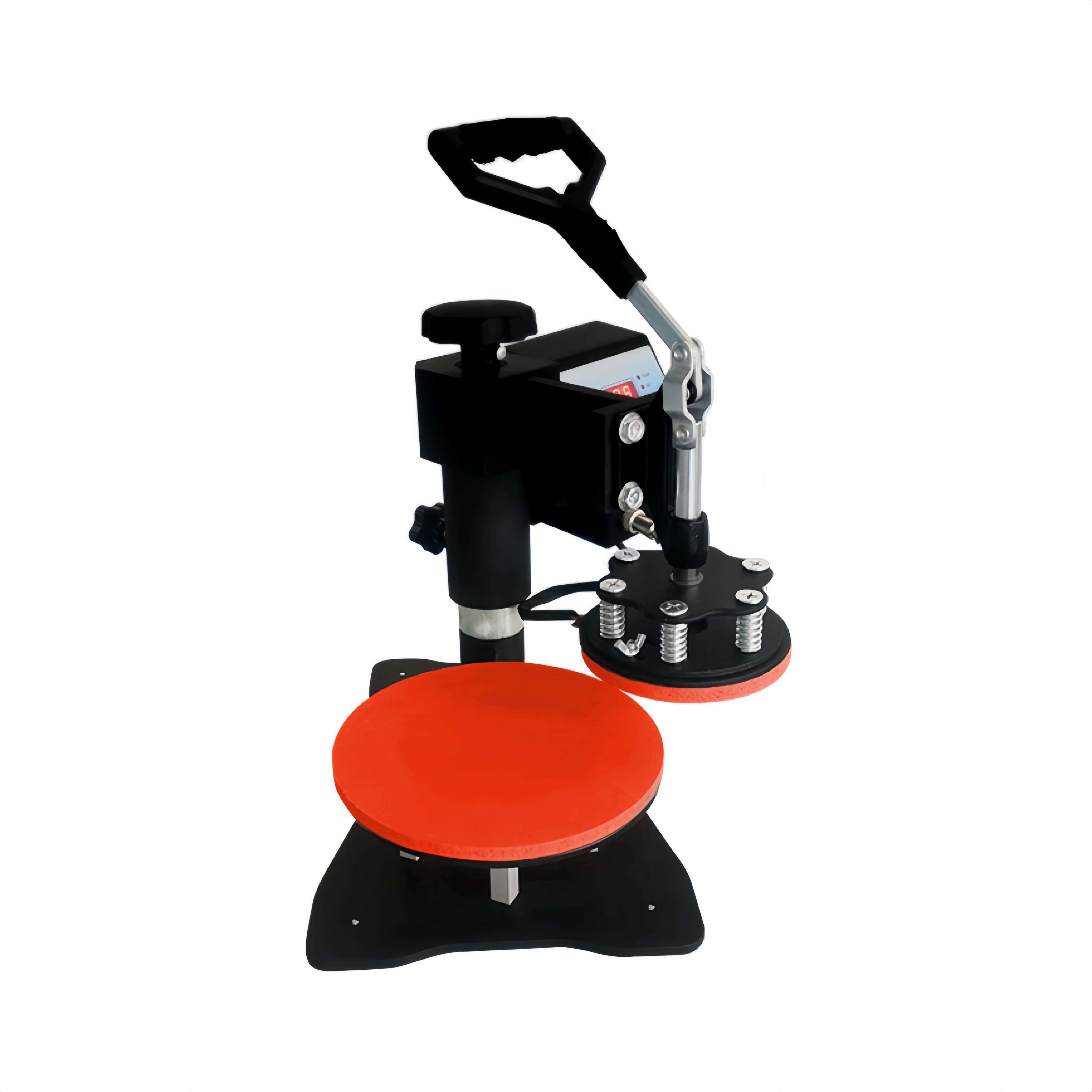 Hot Selling 8 Inch Heat Press Machine | Manual Baking Pan Printing Machine | Small Flat Heat Transfe