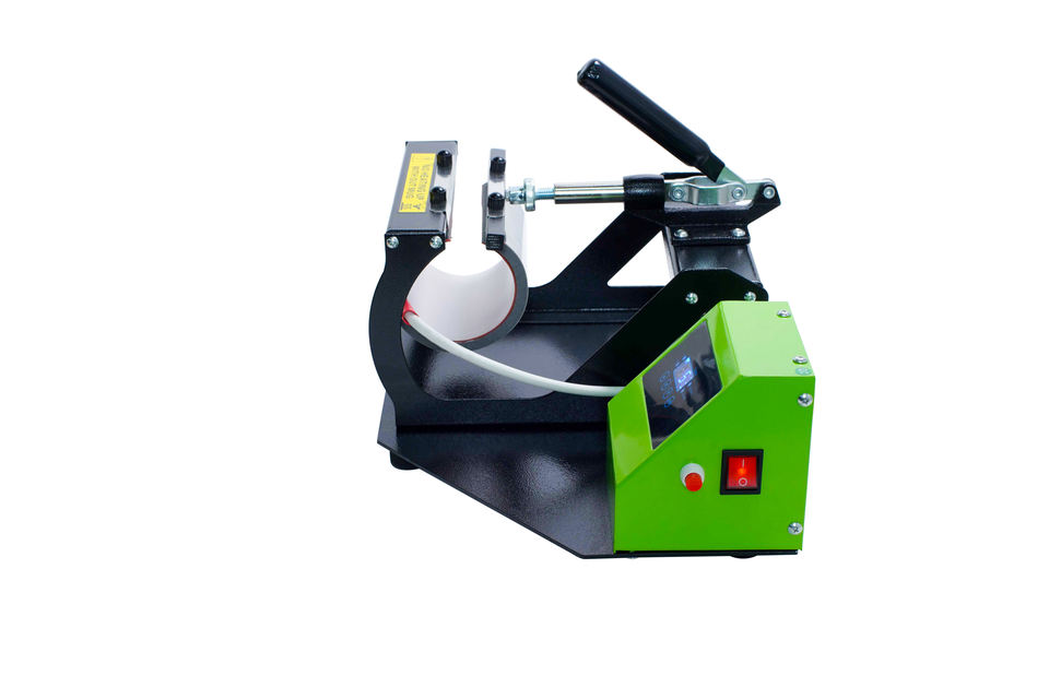 High-Pressure Manual Mug Press Machine | Digital Heat Transfer Printer for Beer Glass & Coffee Cup L