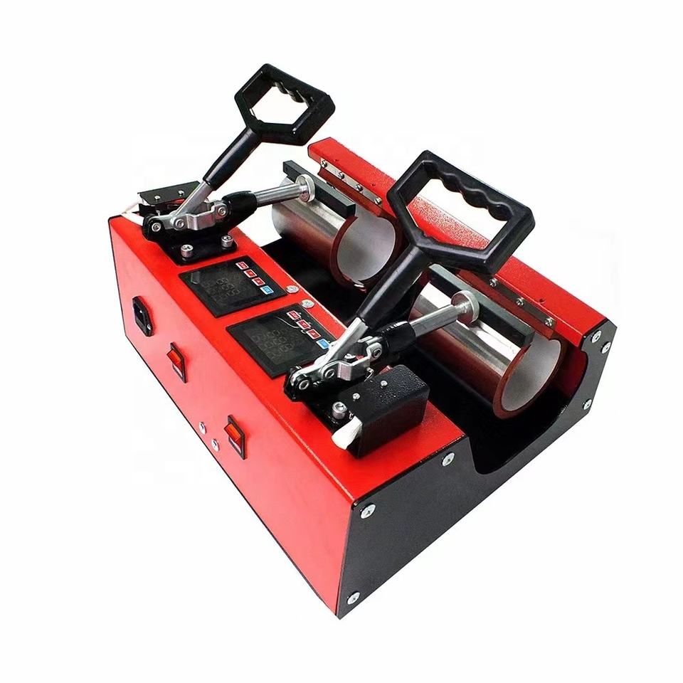 Double 2-in-1 11oz Mug Heat Press Machine|For Ceramic & Stainless Steel Cups|Sublimation Printing​​