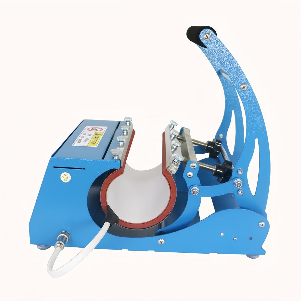 20oz Mug Heat Press Machine | Professional Tumbler Sublimation Printer | Manual Flatbed Custom Cup