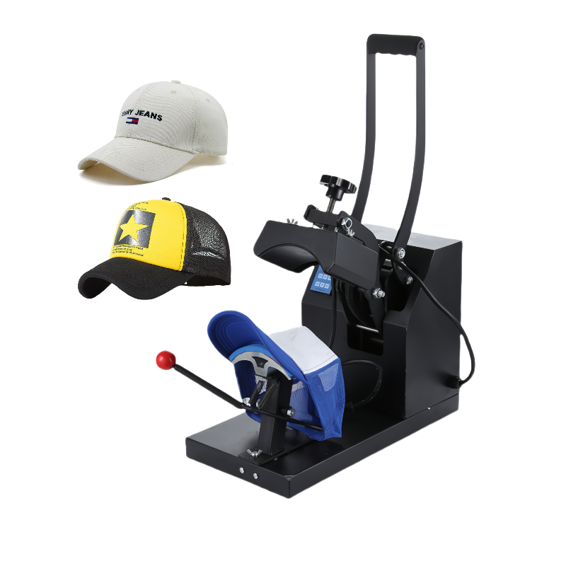 Professional Golf Cap Heat Press Machine | Commercial Hat Sublimation Printer for Logo Transfer