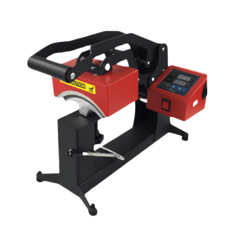 Thermal Sublimation Transfer Printing Machine | 2-in-1 Multifunctional Heat Press for Hats & Garment