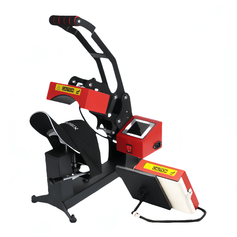 Thermal Sublimation Transfer Printing Machine | 2-in-1 Multifunctional Heat Press for Hats & Garment