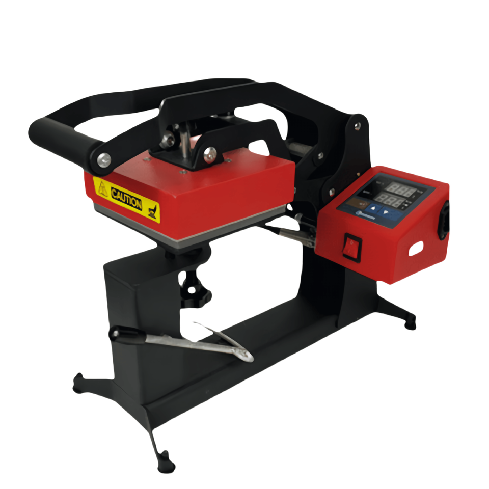 Thermal Sublimation Transfer Printing Machine | 2-in-1 Multifunctional Heat Press for Hats & Garment