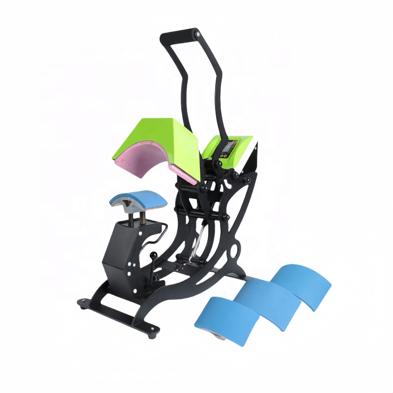 4-in-1 Hat Heat Press Machine | Hat Sublimation Printer with 3 Interchangeable Molds