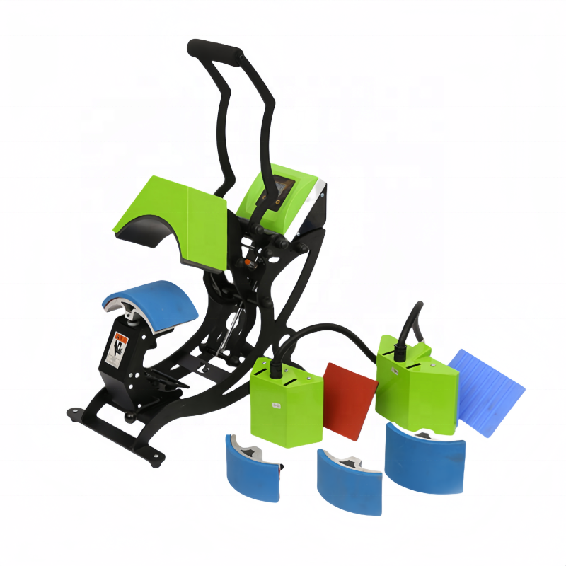 4-in-1 Hat Heat Press Machine | Hat Sublimation Printer with 3 Interchangeable Molds