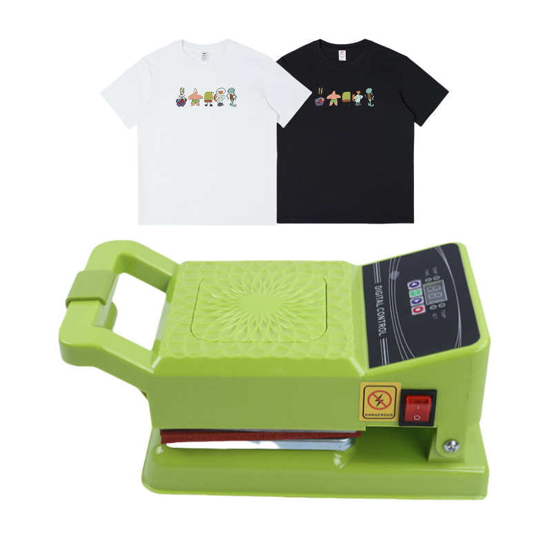 Hot Multi-Functional Mini Heat Press Machine | 15x15cm Household Sublimation & Logo Transfer Press
