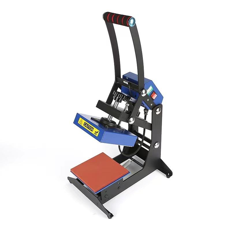 15x15cm Small Heat Press Machine | DIY Hot Stamping Machine for Logo & Clothing Printing