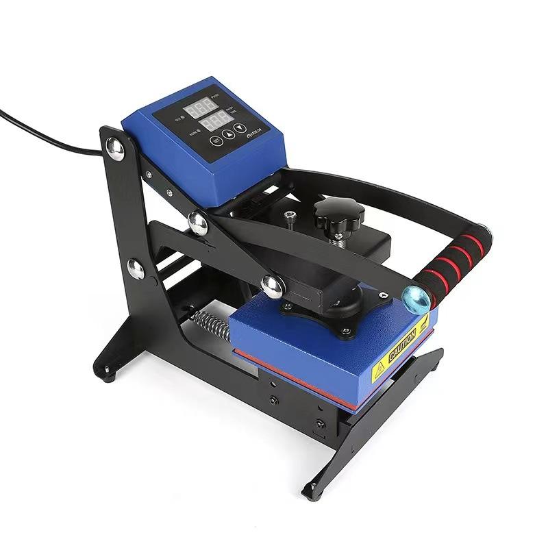 15x15cm Small Heat Press Machine | DIY Hot Stamping Machine for Logo & Clothing Printing