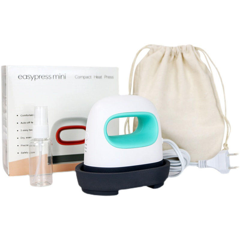 Manual Mini Heat Press Machine | DIY Logo & Badge Printing for T-Shirts, Hats, and More