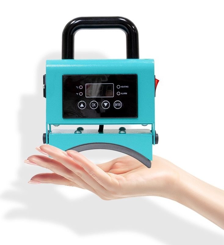 New Hat Heat Press Machine | Cap & Logo Printing Hot Stamping Equipment for Custom Hats