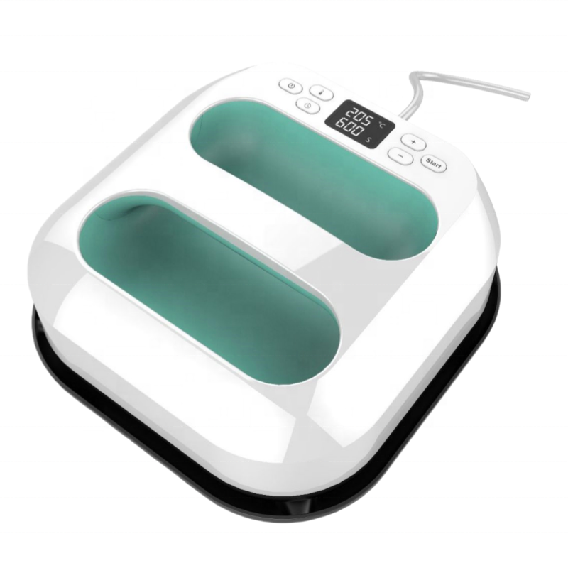 9x9 Inch Portable Heat Press Machine | Mini Handheld Heat Press for T-Shirts, Shoes, Hats & DIY Proj