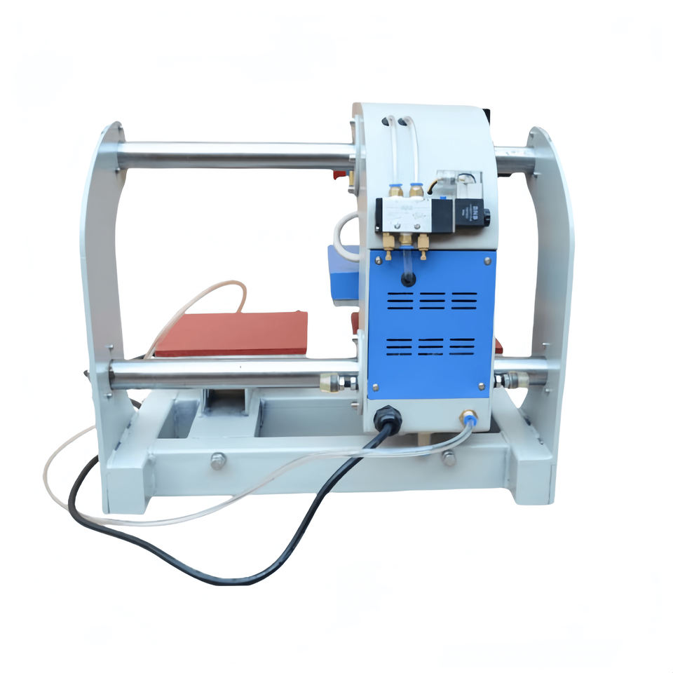 12*12CM Pneumatic Heat Transfer Logo Embosser Digital Dimensional Garment Small Heat Press Machine
