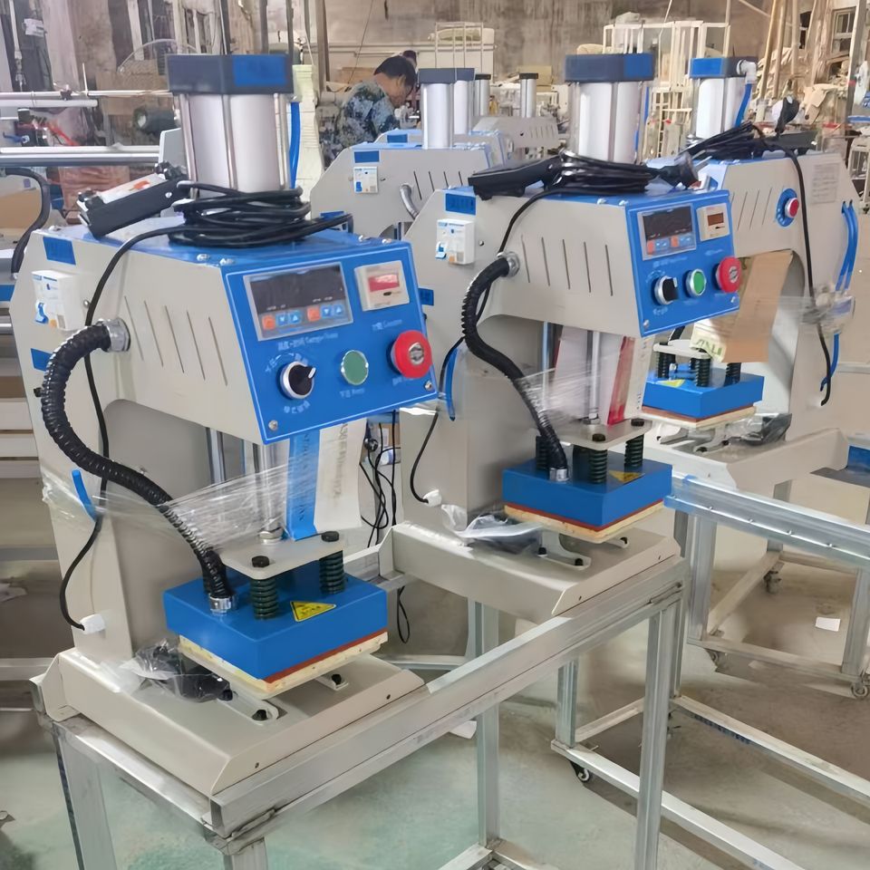 20*30CM Dual Station Pneumatic Flat Stamping Machine DIY Custom t Shirt Heat Press Machine