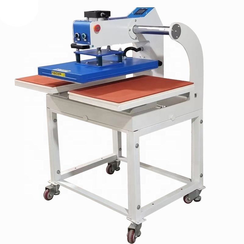 Factory Wholesale Double Station Pneumatic Flat Heat Press Machine |40×40/40×50/40×60cm Sublimation 