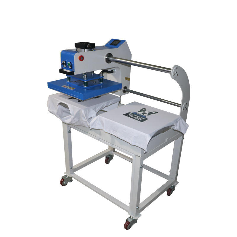 Factory Wholesale Double Station Pneumatic Flat Heat Press Machine |40×40/40×50/40×60cm Sublimation 