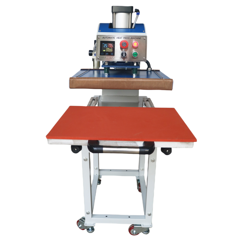 Single Station Pneumatic Heat Press Machine 40×40–50×70cm