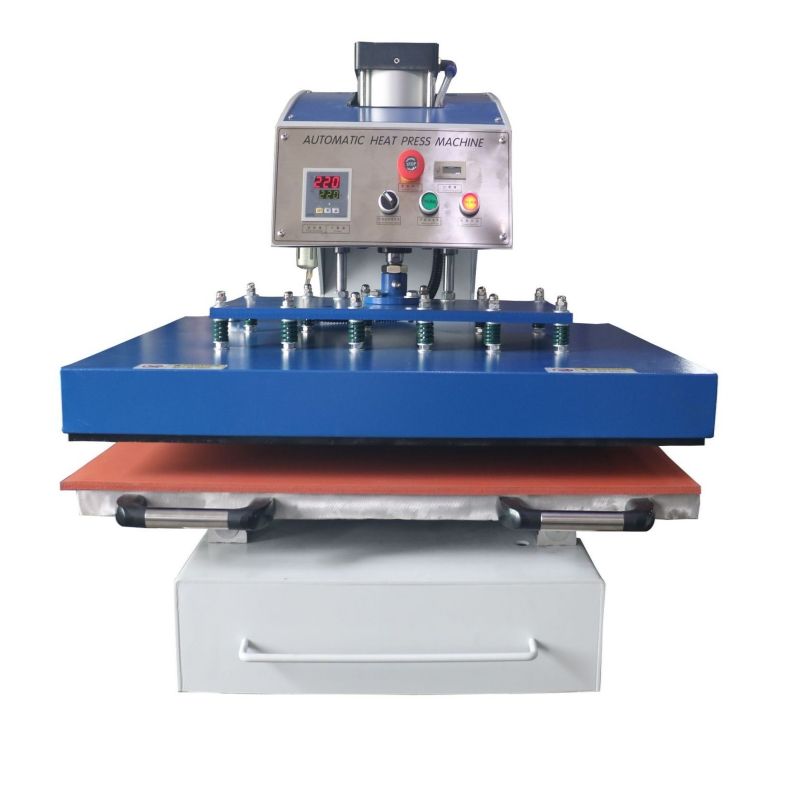 Single Station Pneumatic Heat Press Machine 40×40–50×70cm