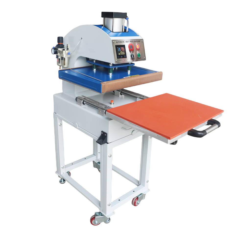 Single Station Pneumatic Heat Press Machine 40×40–50×70cm