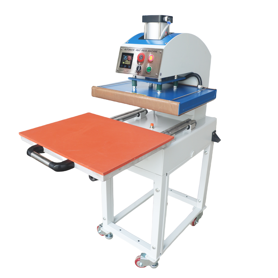 Single Station Pneumatic Heat Press Machine 40×40–50×70cm