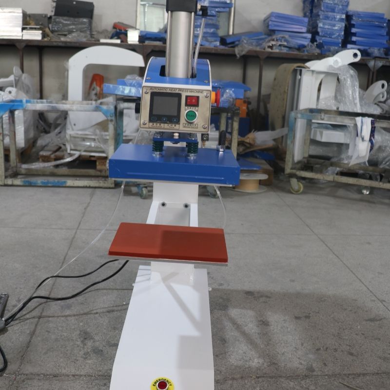 Factory Customized Automatic Pneumatic Heat Press Machine | Single Station Heat Transfer Equipment