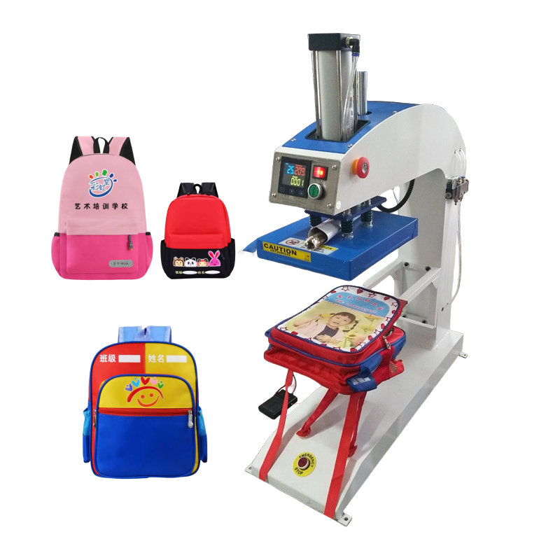 Factory Customized Automatic Pneumatic Heat Press Machine | Single Station Heat Transfer Equipment