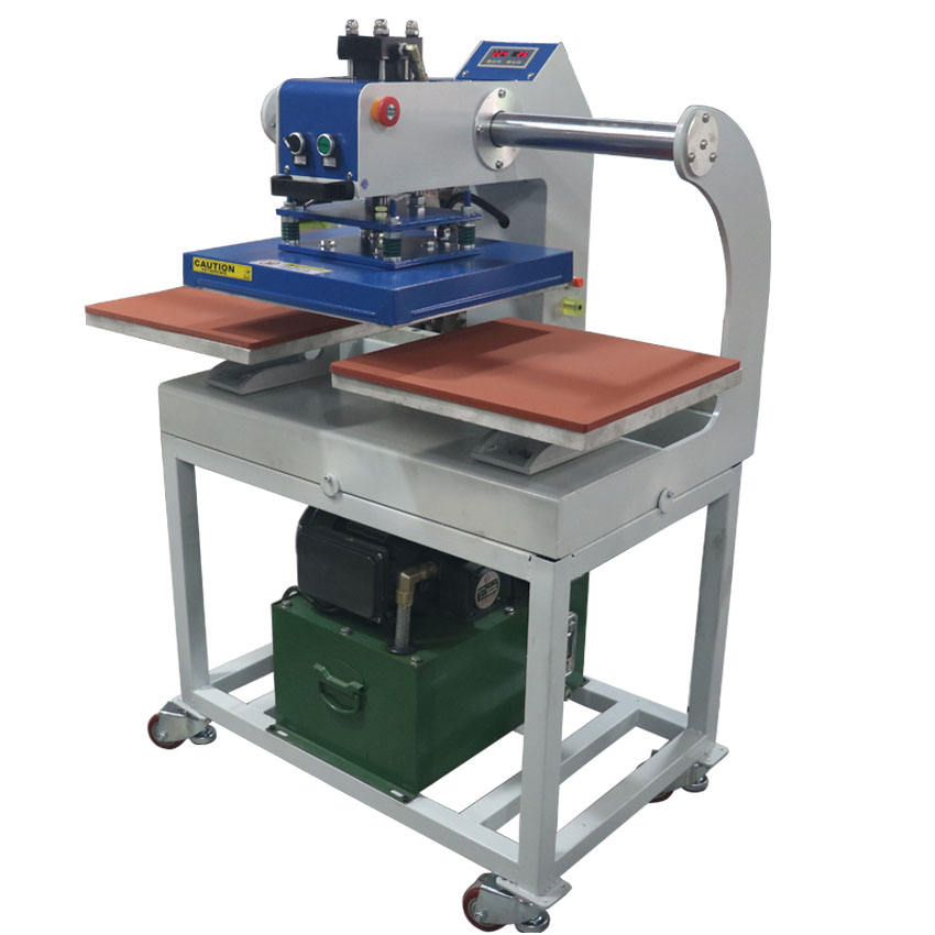 Dual Station Pneumatic Heat Press|40x60cm, 40x50cm,38x38cm Sizes|Automatic Industrial Garment Printe
