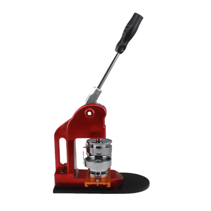 Manual Button Badge Maker Machine|Multi-Size Metal Press for Tin Pin Badges|DIY Custom Button Making