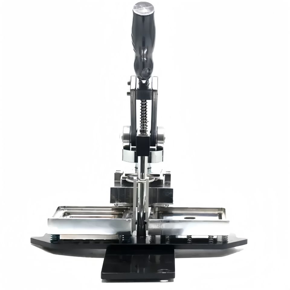 Square Badge Machine | 90x65mm & 80x93mm Custom Refrigerator Sticker Press | Industrial Button Makin