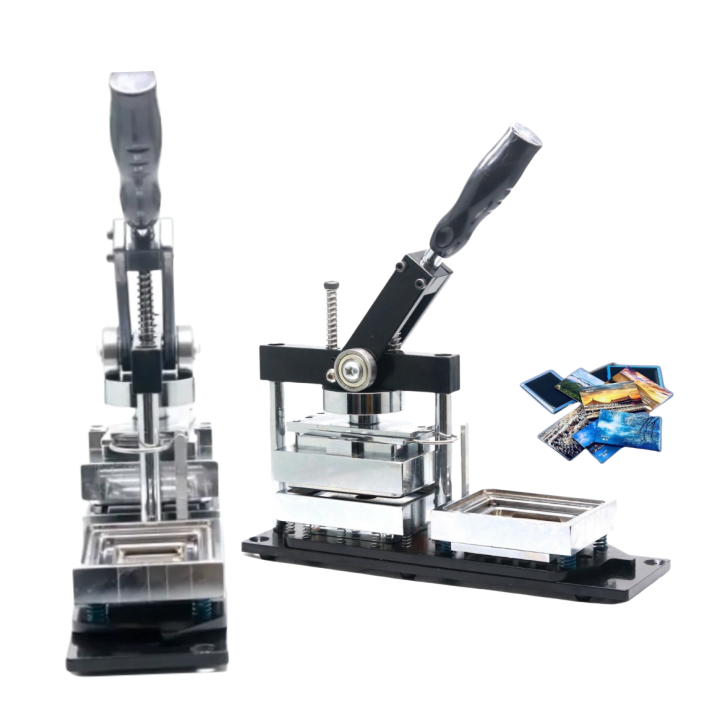 Square Badge Machine | 90x65mm & 80x93mm Custom Refrigerator Sticker Press | Industrial Button Makin