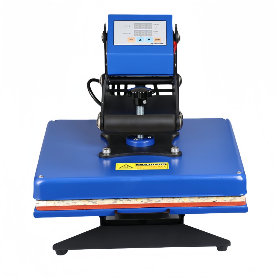 Manual Heat Press Machine 33x45cm | T-Shirt Sublimation Printer | High Pressure Transfer Starter Kit