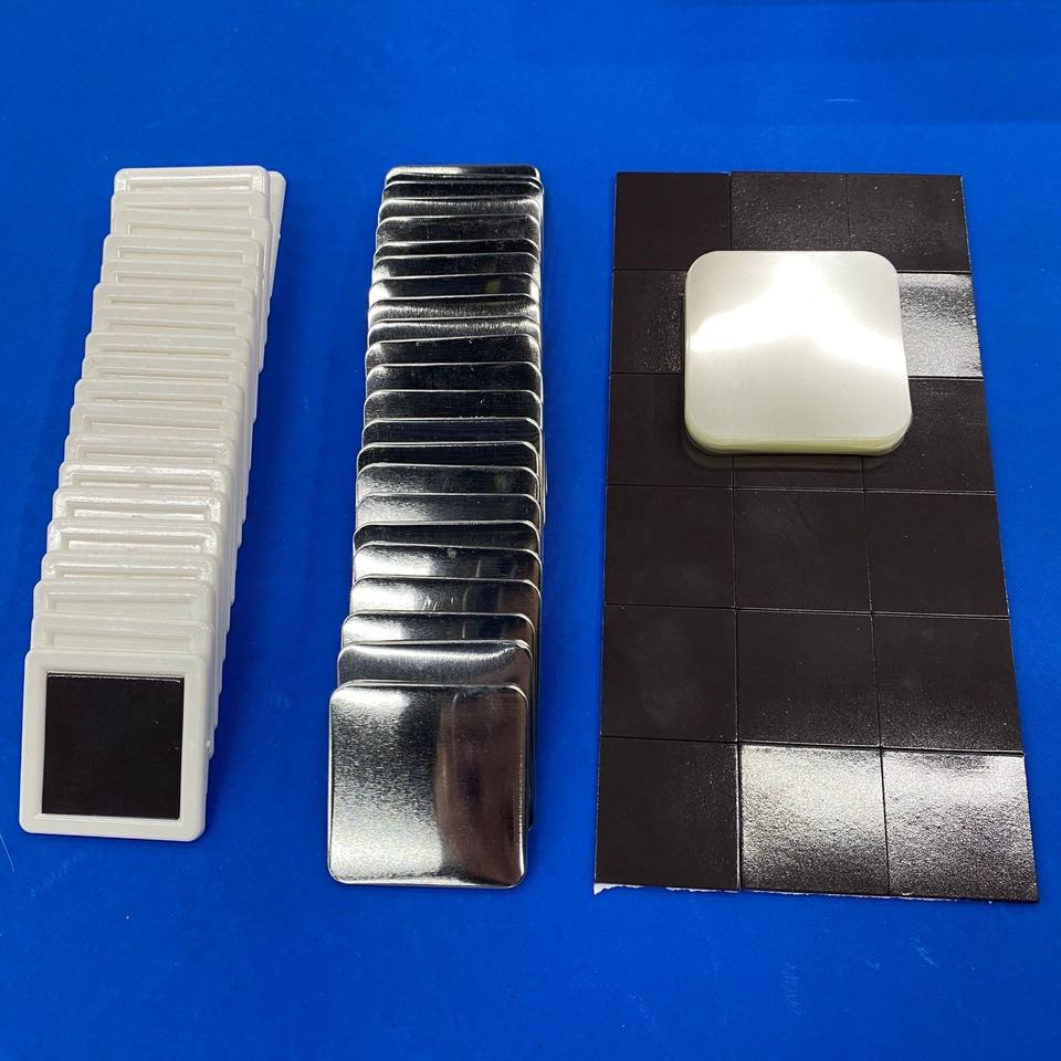 Professional Badge Making Press | 25-58mm Round & Square Button Maker Kit