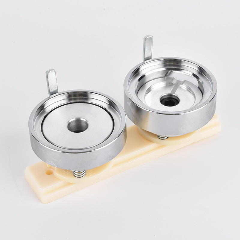 Pneumatic Badge Making Machine | Automatic 25-75mm Button Press | Professional Pin Badge Production 