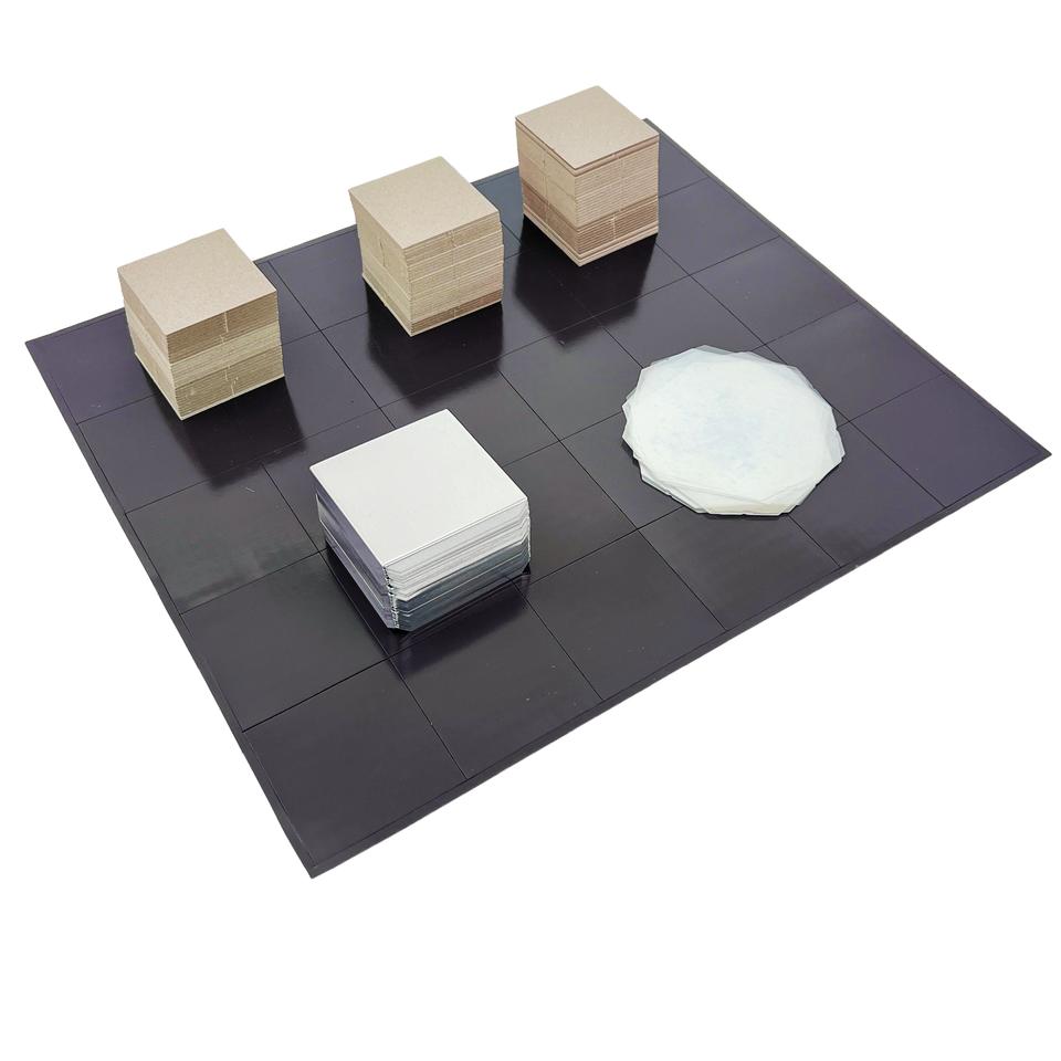 50x50mm & 63.5x63.5mm Fridge Magnet Making Supply Kit | Multi-Shape Base Materials for DIY Magnetic 