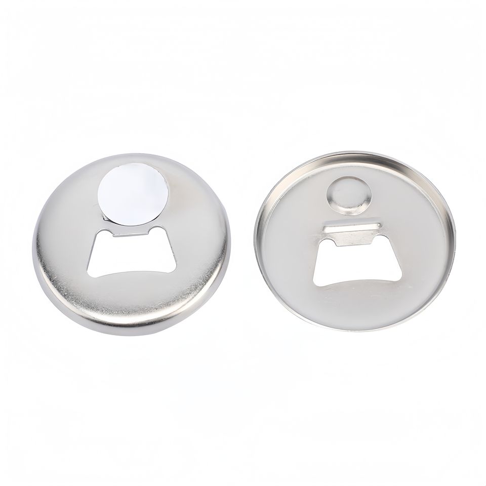 58mm & 75mm Badge Machine Consumables | Magnetic Bottle Opener Parts | Bulk Supplier
