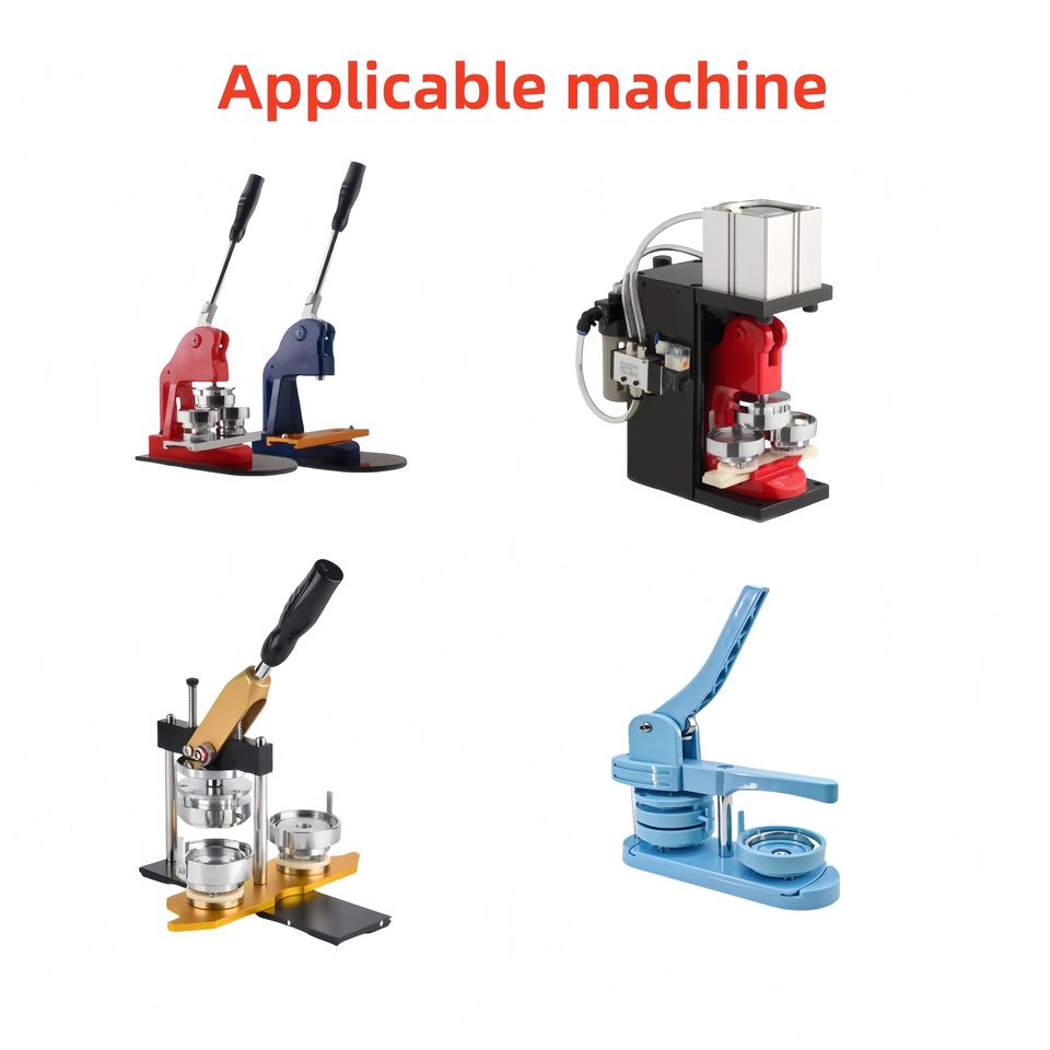 58mm & 75mm Badge Machine Consumables | Magnetic Bottle Opener Parts | Bulk Supplier