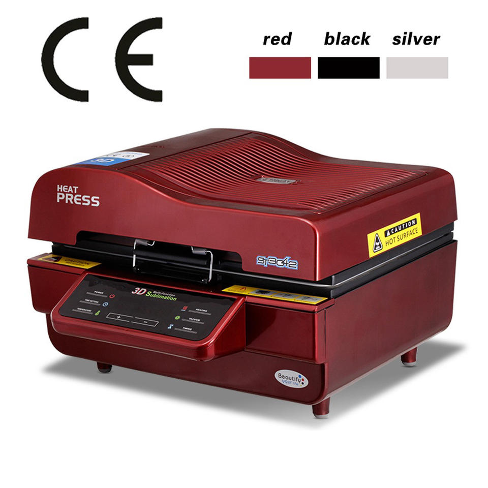 Factory Direct 3D Vacuum Heat Press Machine | High Quality Sublimation Equipment for Phone Cases, Mu