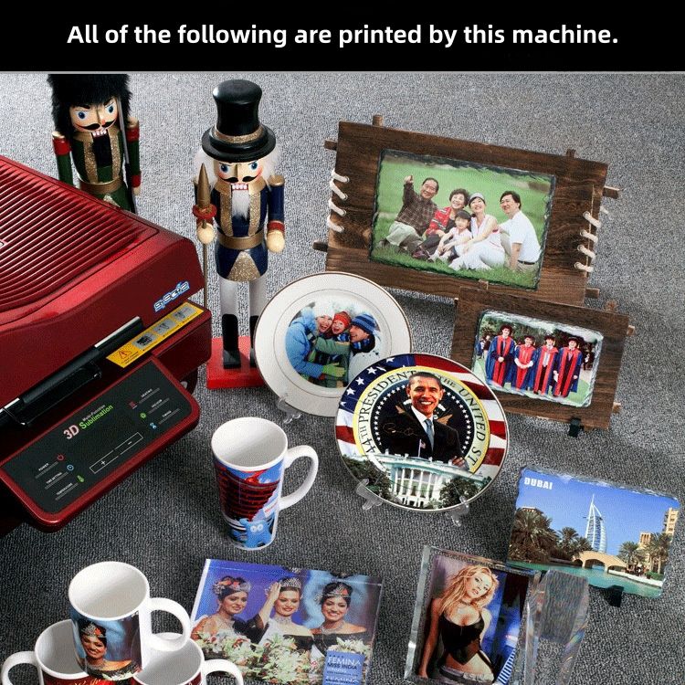 Factory Direct 3D Vacuum Heat Press Machine | High Quality Sublimation Equipment for Phone Cases, Mu